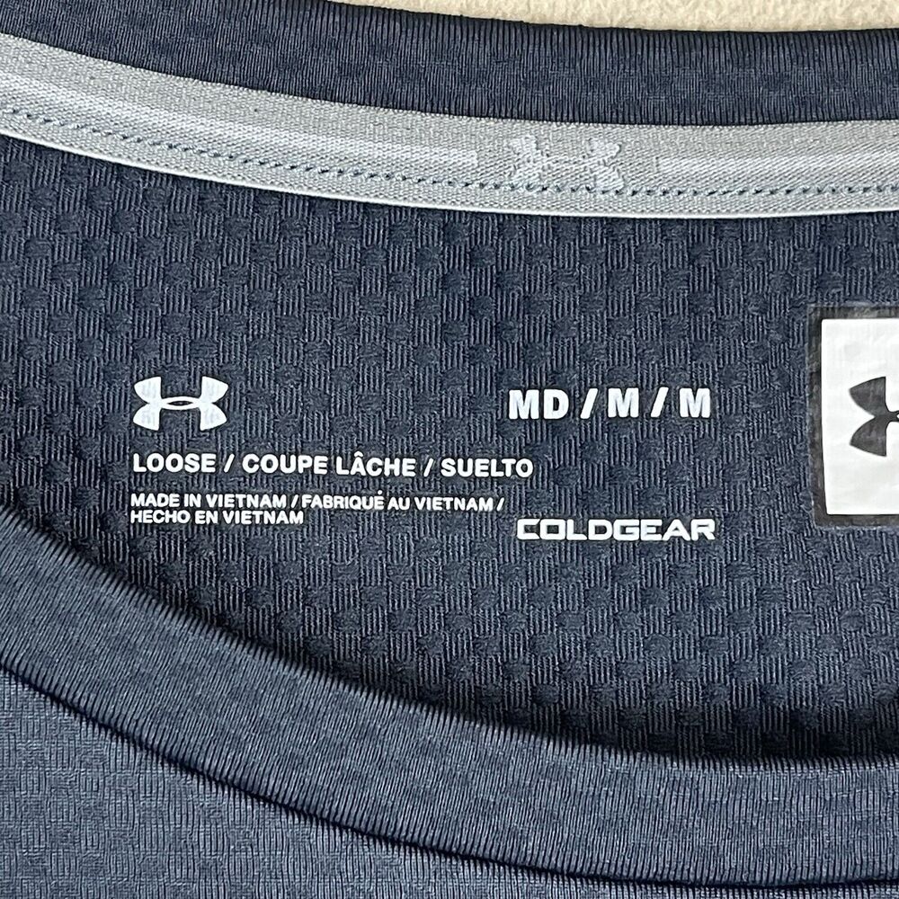 Under Armour Shirt Mens Medium Gray Coldgear UCLA Bruins University Fan Apparel - Picture 3 of 13